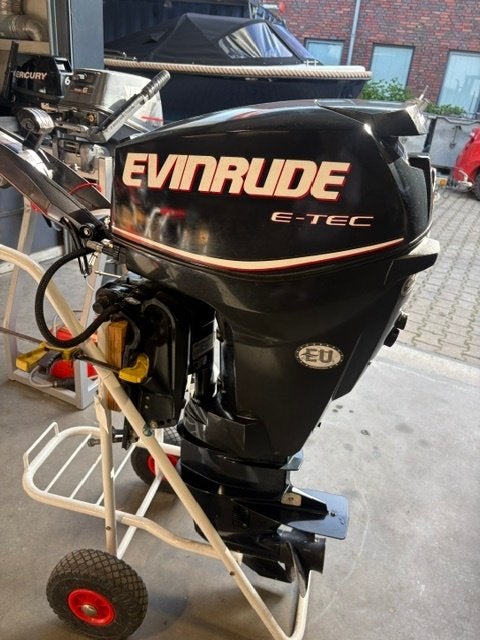 Evinrude E-Tec 30, Ophalen, Gebruikt, 30 pk of meer, Elektrische start