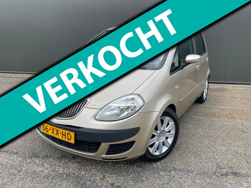 Lancia Musa 1.4-16V Platino 1ste Eigenaar NAP Panorama luxe, Auto's, Lancia, Voorwielaandrijving, 15 km/l, Gebruikt, Beige