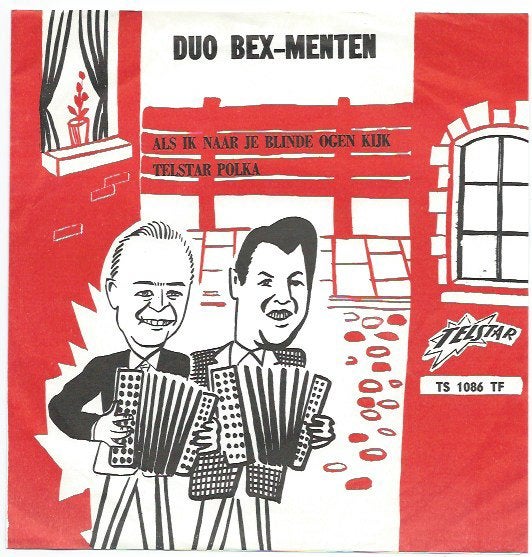 Duo Bex-Menten - Als Ik Naar Je Blinde Ogen Kijk (Single), Gebruikt, Verzenden, 7 inch, Beschermende buitenhoes