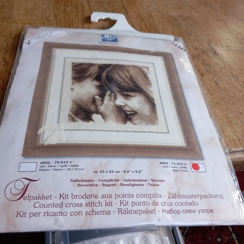 Borduren, pakket nieuw - kinderen - 23 x 23 cm, Ophalen of Verzenden, Nieuw, Borduurpakket