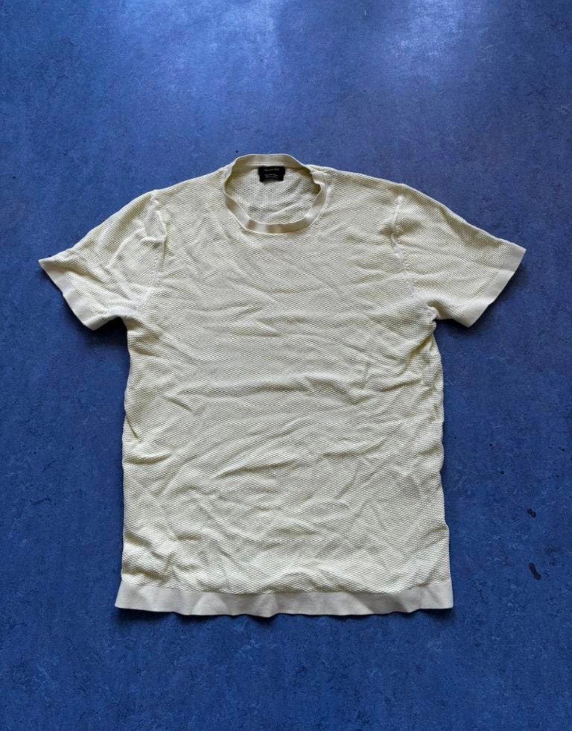 Massimo Dutti, Verzenden, Zo goed als nieuw, Maat 48/50 (M), Geel
