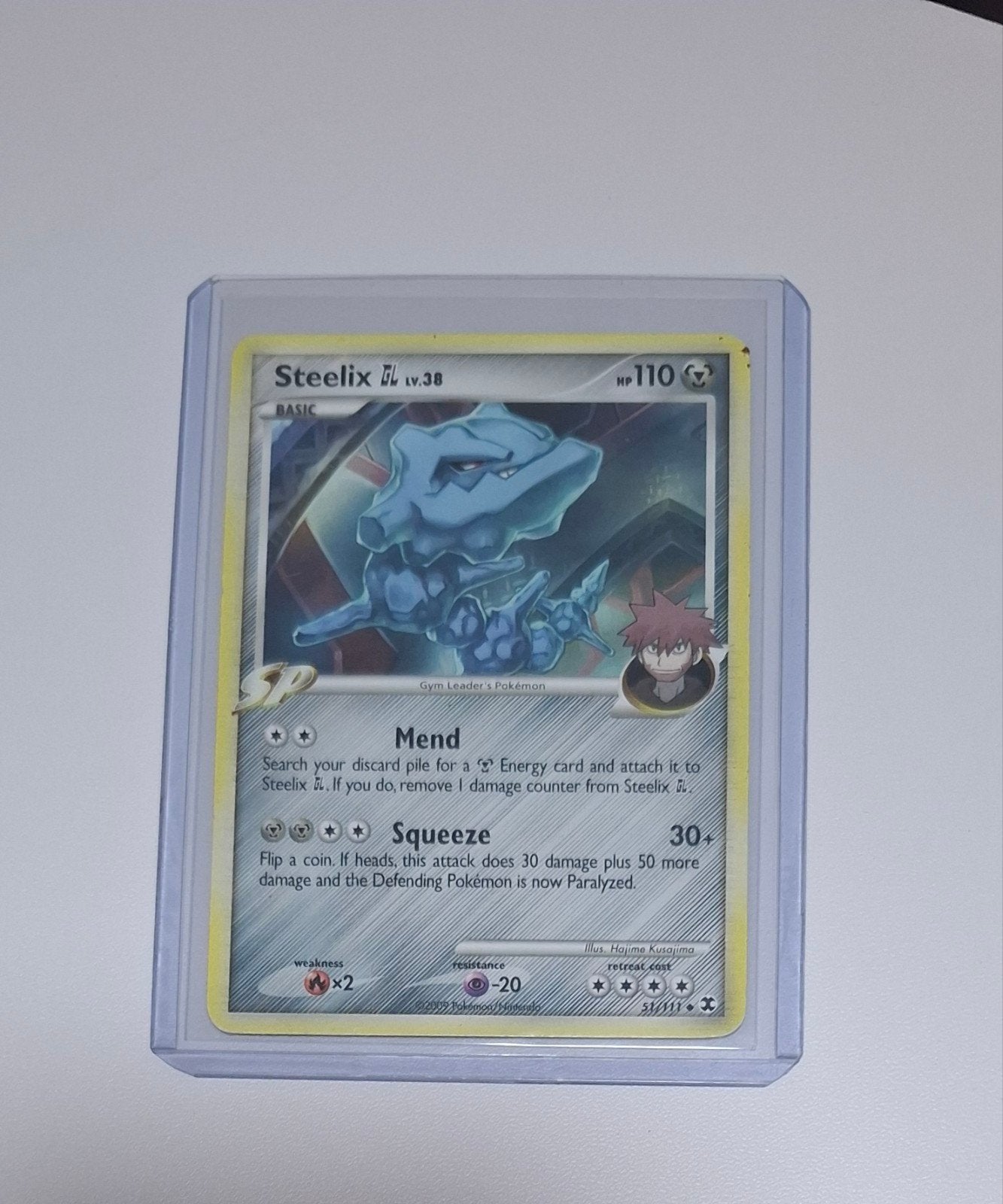 steelix, Ophalen, Zo goed als nieuw, Losse kaart, Foil