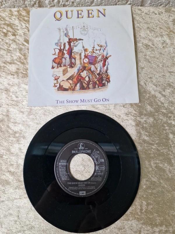 Queen The Show Must Go On 7” Vinyl 1991, Ophalen of Verzenden, Zo goed als nieuw, Pop