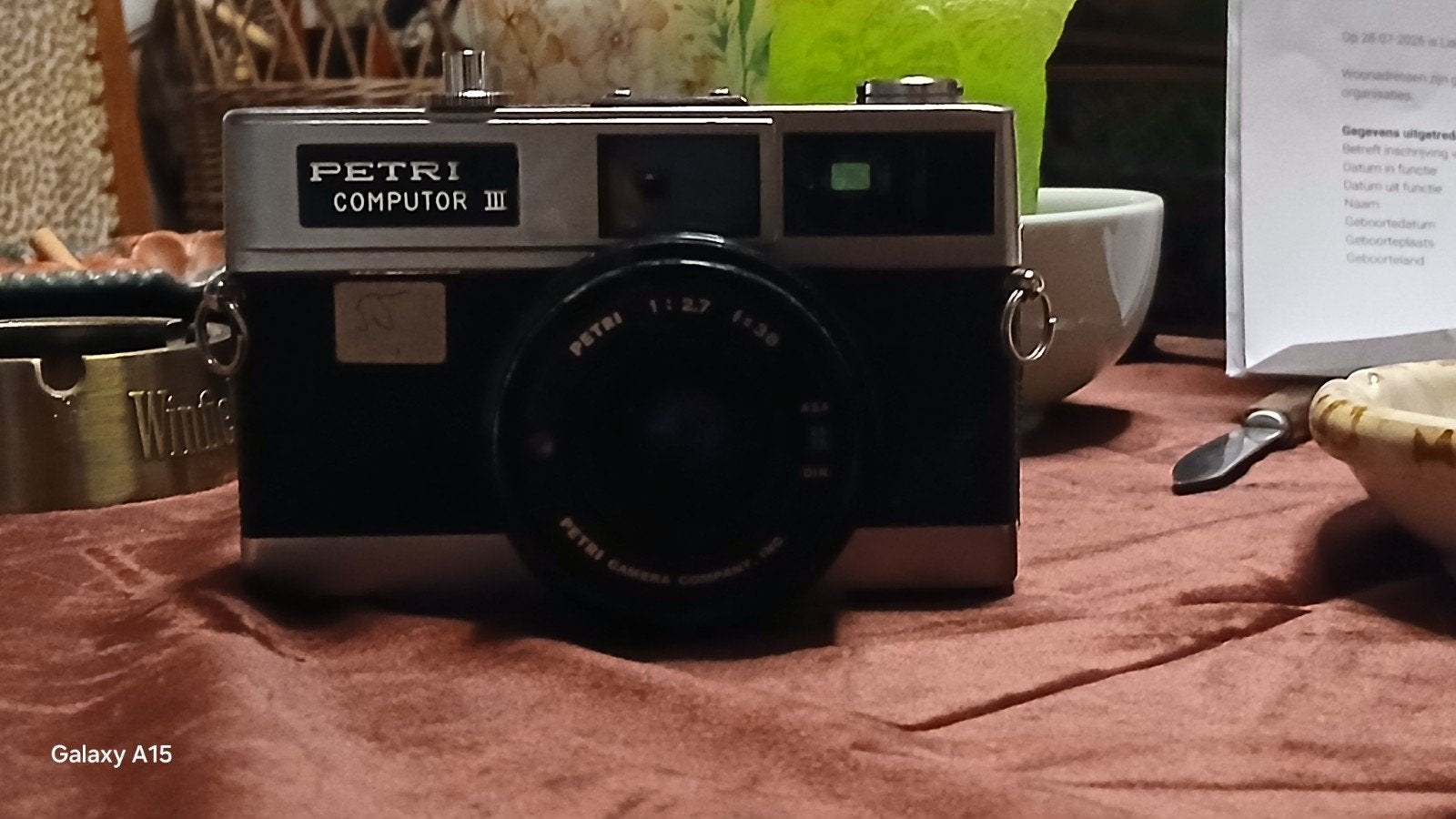 Petri Computor III Vintage Compact Camera, Ophalen of Verzenden