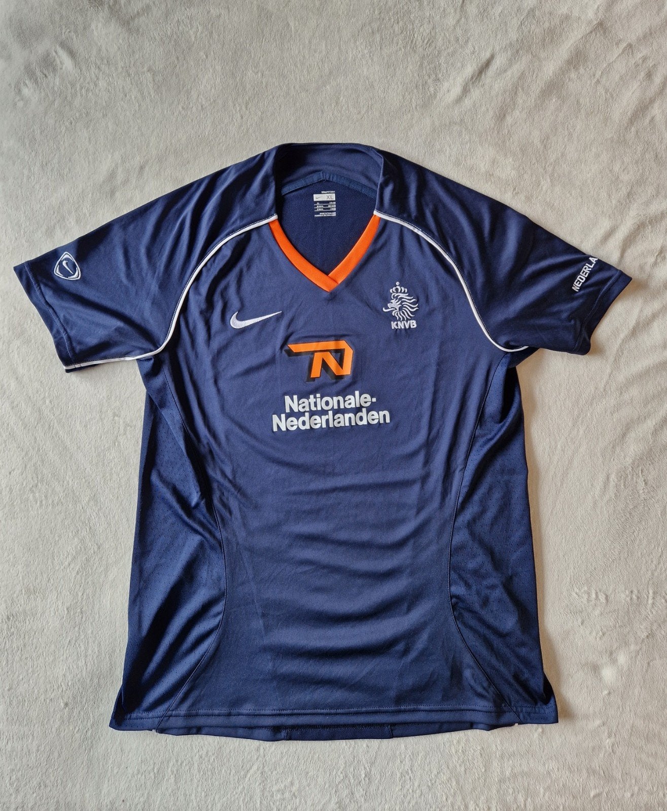 Nederlands elftal shirt 2004 KNVB Oranje, Maat XL, Ophalen of Verzenden, Zo goed als nieuw, Shirt