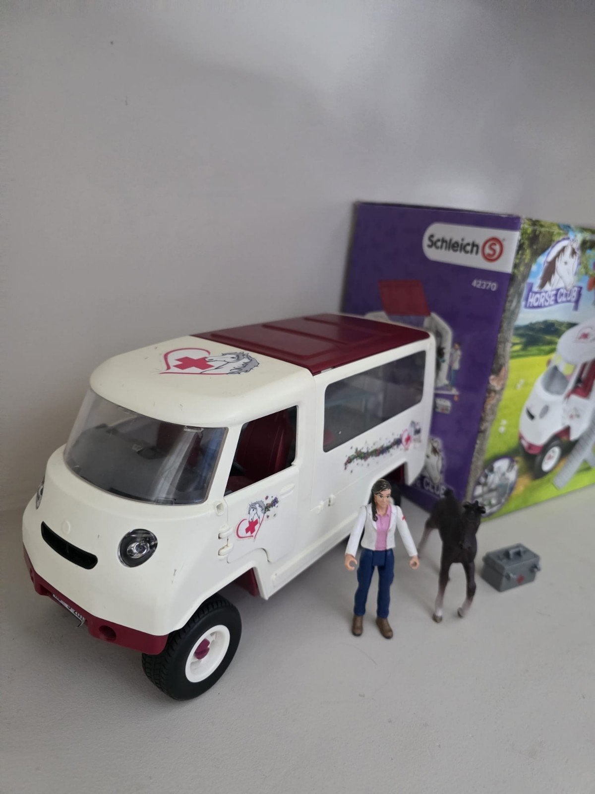schleich ambulance 42370, Ophalen of Verzenden, Zo goed als nieuw