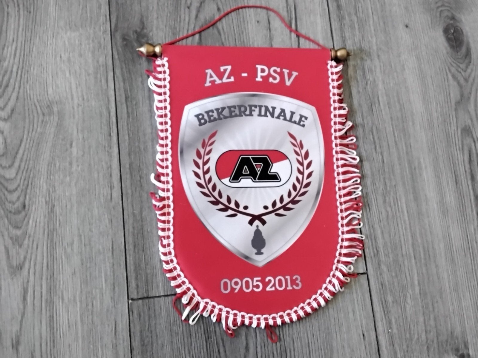 vaan az - psv bekerfinale 12/13, Verzamelen, Ophalen of Verzenden, Zo goed als nieuw, AZ, Vaantje of Sjaal