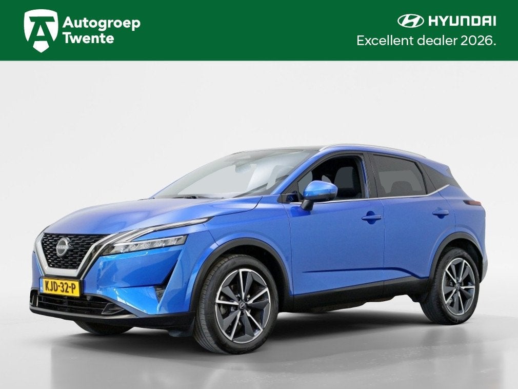 Nissan QASHQAI 1.3 MHEV X Tekna | Panoramadak | Camera rondo, Auto's, Nissan, Bedrijf, Te koop, Qashqai, 360° camera, ABS, Achteruitrijcamera