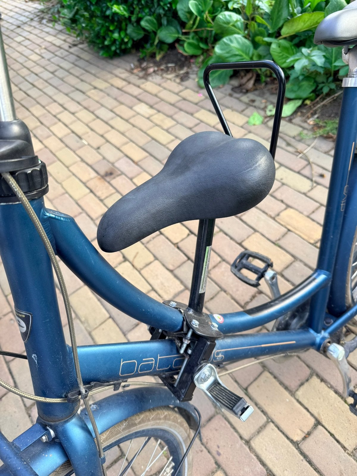 Fietsstoeltje, Fietsen en Brommers, Ophalen of Verzenden, Gebruikt