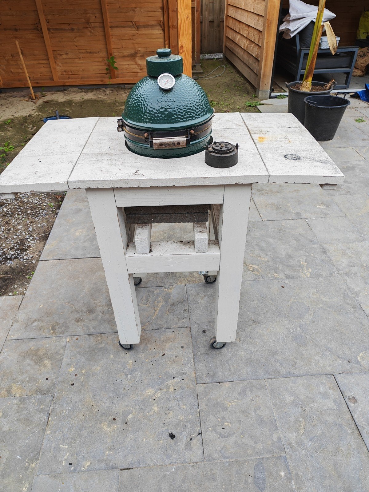 Big Green Egg Mini  Kamado BBQ, Ophalen, Gebruikt, Big Green Egg