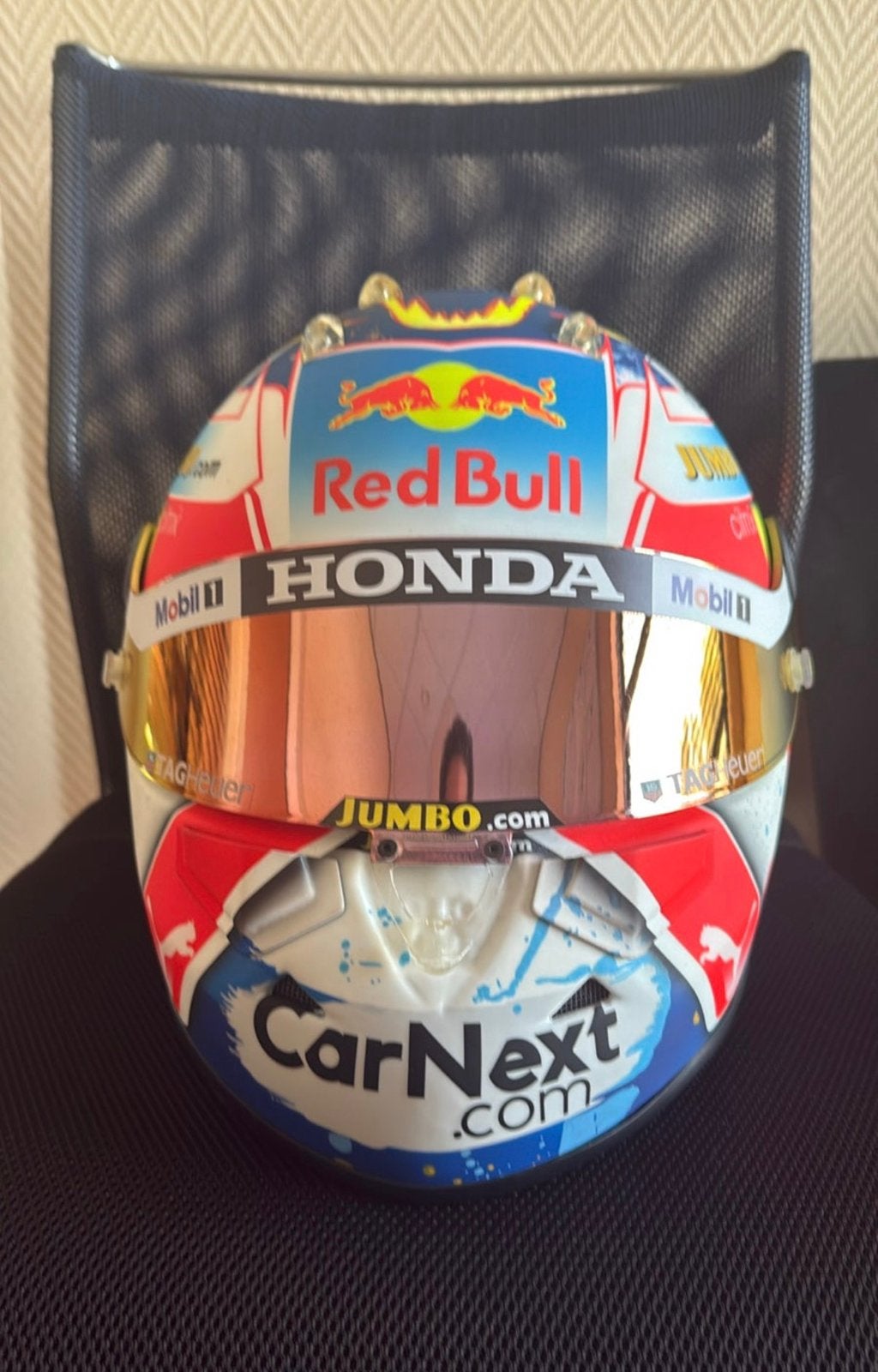 Max verstappen helm 1/1 zanvoort 2021, Verzamelen, Ophalen of Verzenden, Zo goed als nieuw, Formule 1