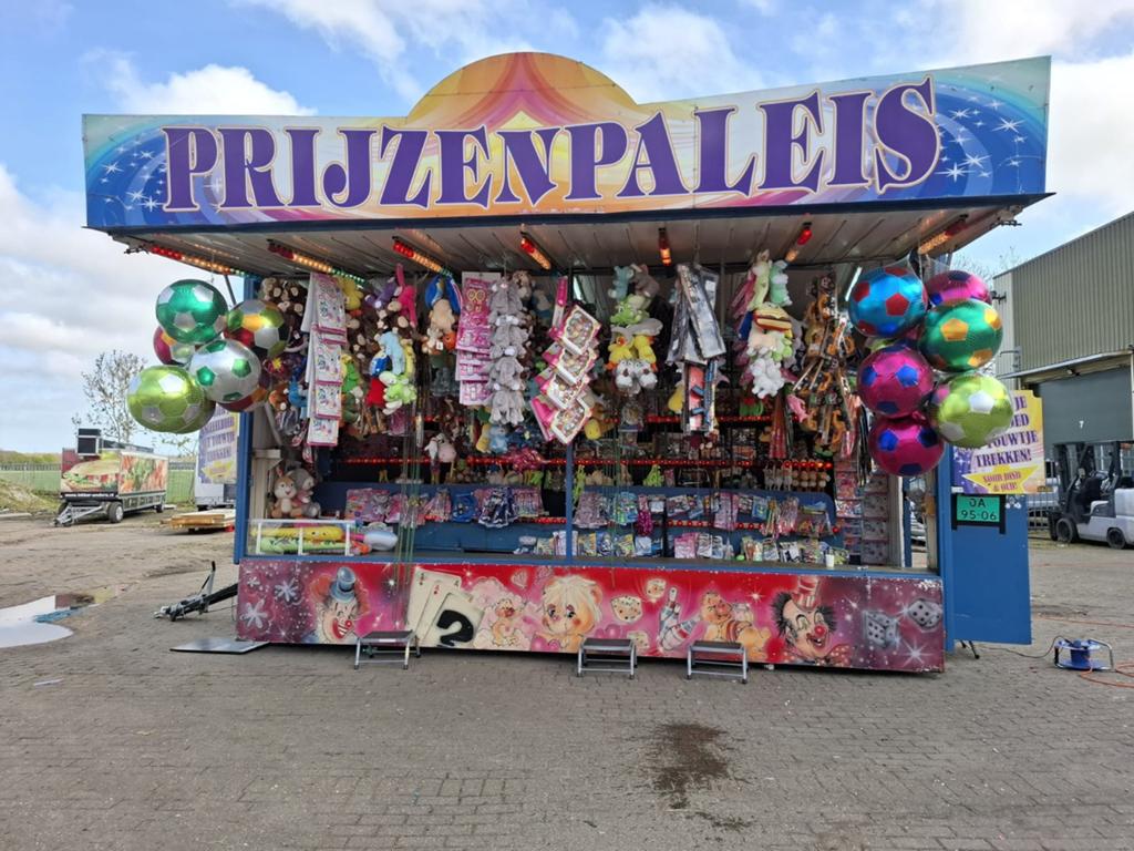 Spelwagen Lijntjetrek kermis verkoopwagen, Ophalen of Verzenden