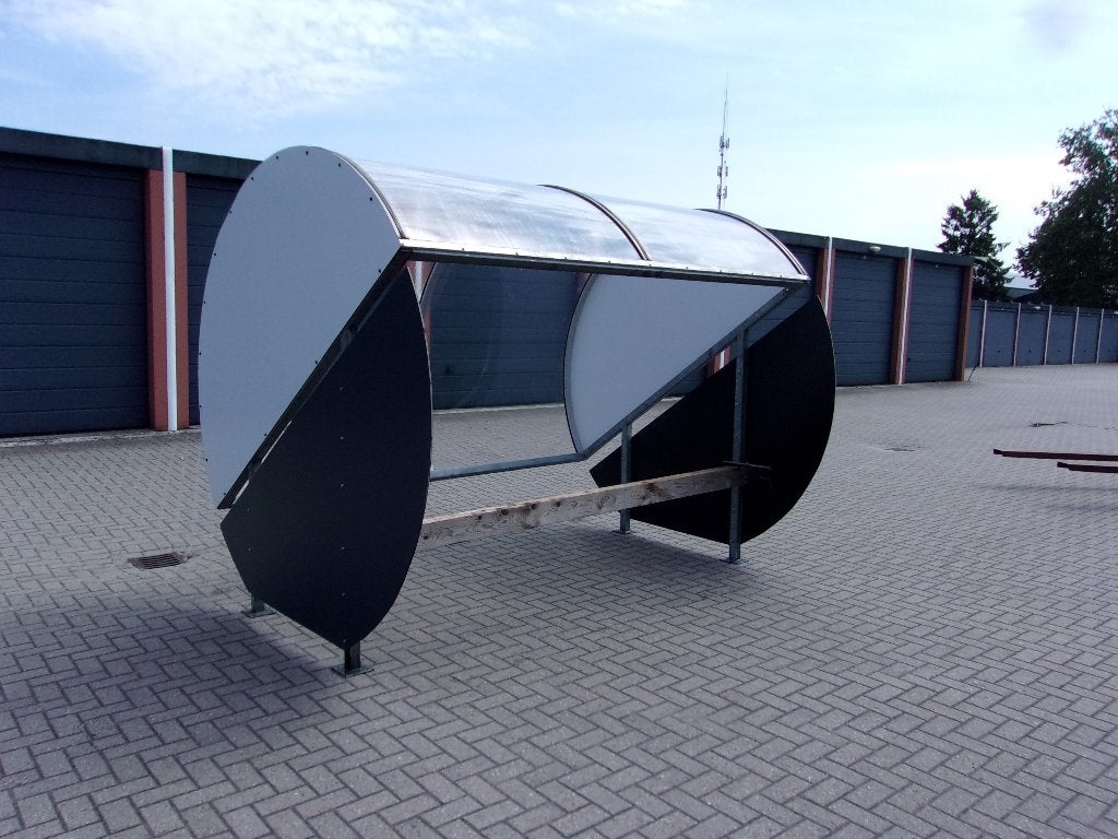 fietsenoverkappingen ,fietsenstallingen ,overkapping dug out, Ophalen of Verzenden, Zo goed als nieuw