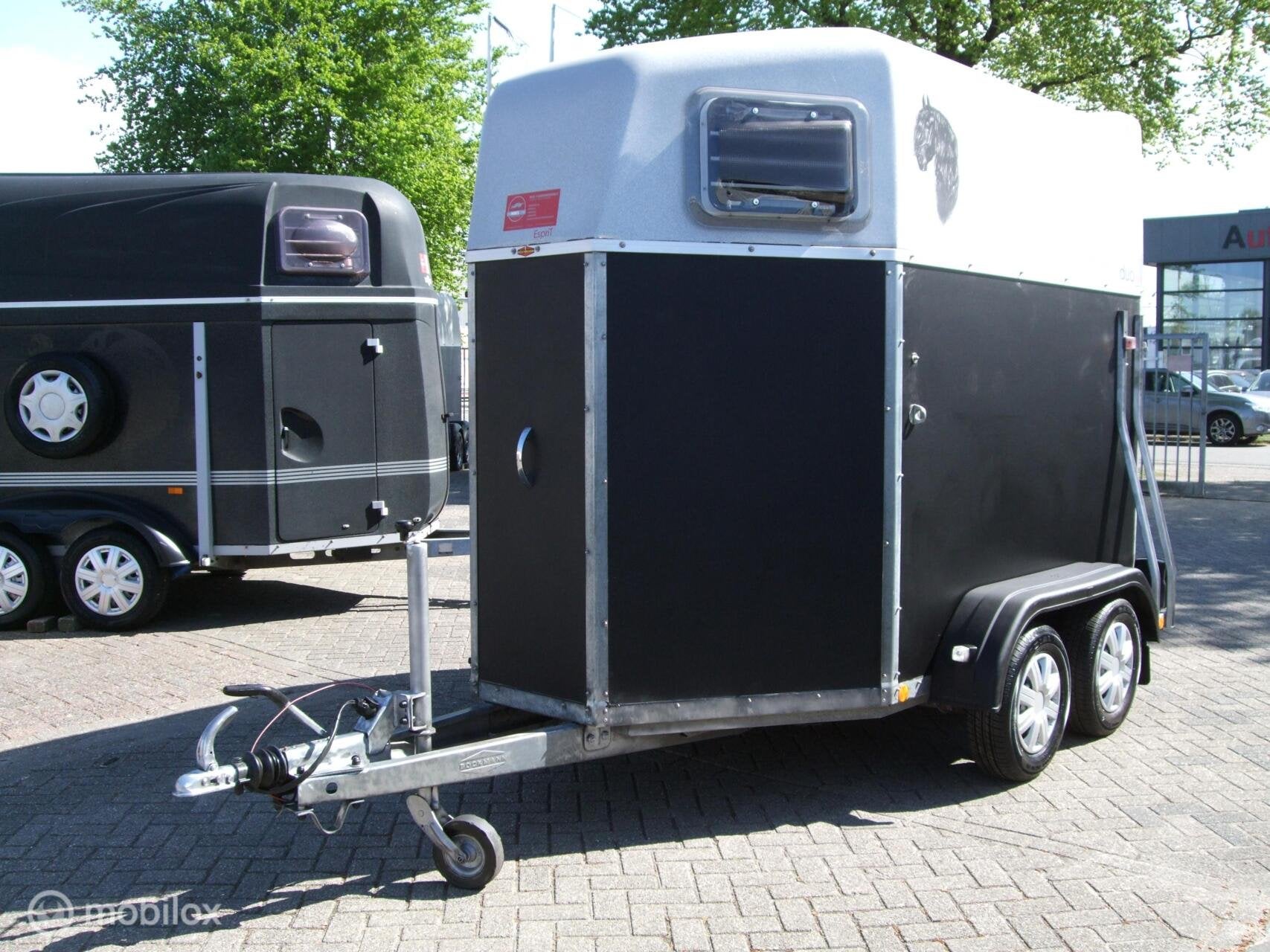Hele mooie Bockmann Duo 2 paardstrailer., Gebruikt, Overige typen