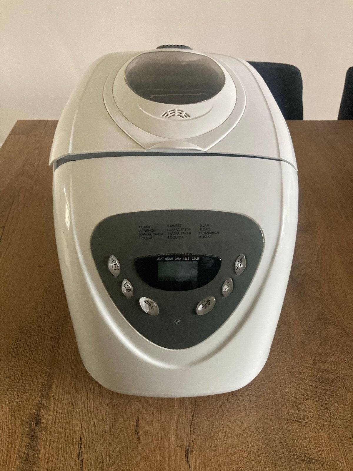 Broodbakmachine XBM1038 - Zo goed als nieuw, Met timer, 800 tot 1200 gram deeg, Ophalen of Verzenden, Zo goed als nieuw