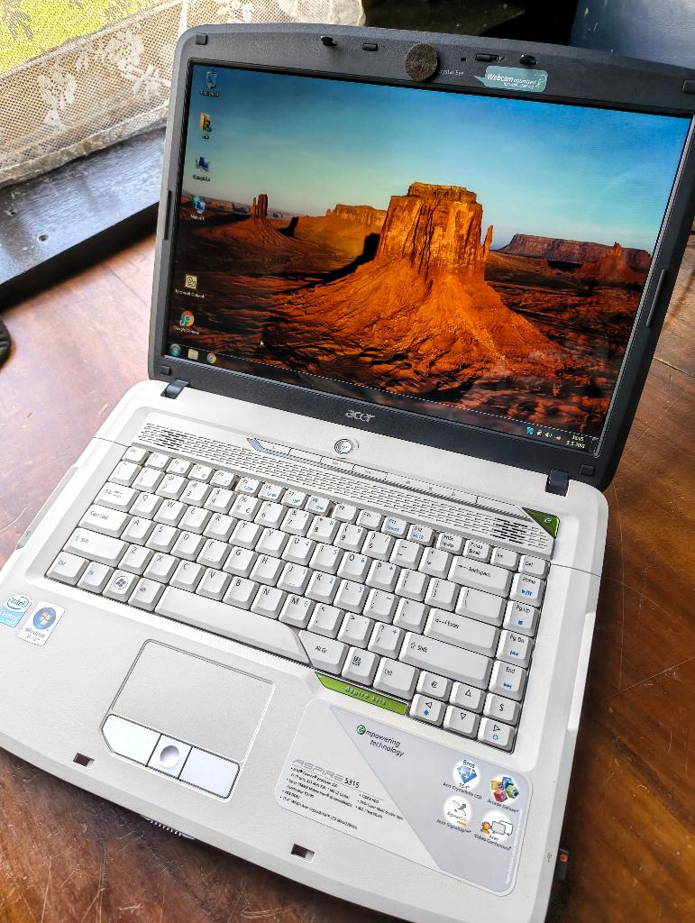 Acer Aspire 5315, HDD, Ophalen of Verzenden, Zo goed als nieuw, Minder dan 4 GB