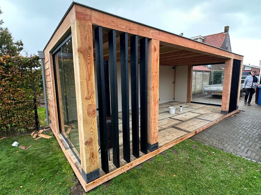 Douglas overkappingen nú aantrekkelijk geprijsd!, Tuin en Terras, Overkappingen, Ophalen, Nieuw, Veranda