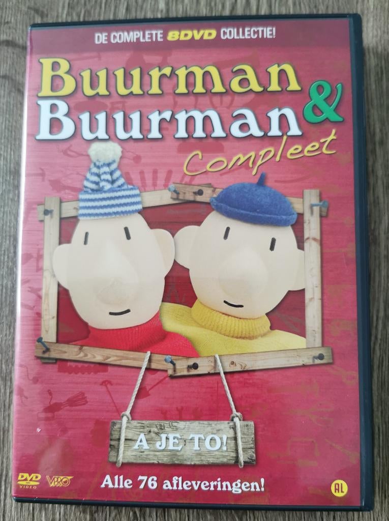 61 ;; buurman en buurman ; 8 x dvd in een box, Cd's en Dvd's, Dvd's | Kinderen en Jeugd, Alle leeftijden, Ophalen of Verzenden