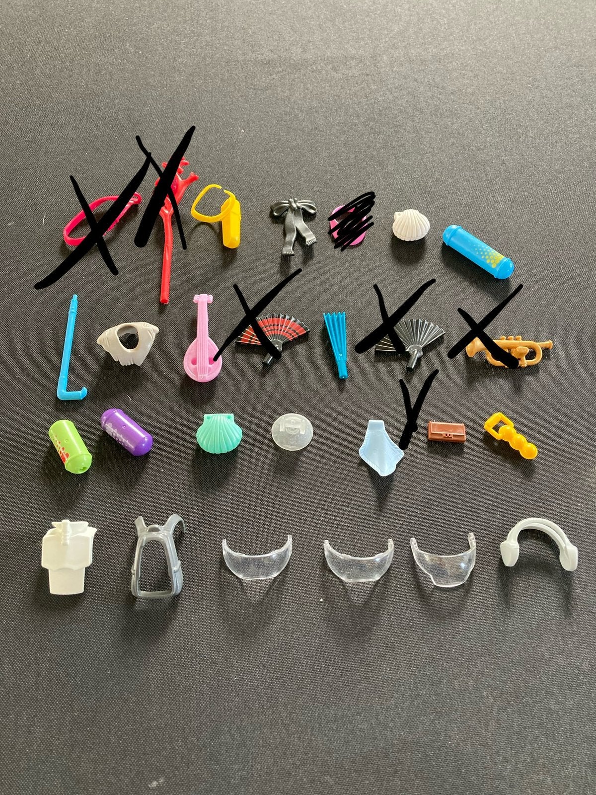 Playmobil gitaar, koptelefoon ed…, Ophalen of Verzenden, Zo goed als nieuw