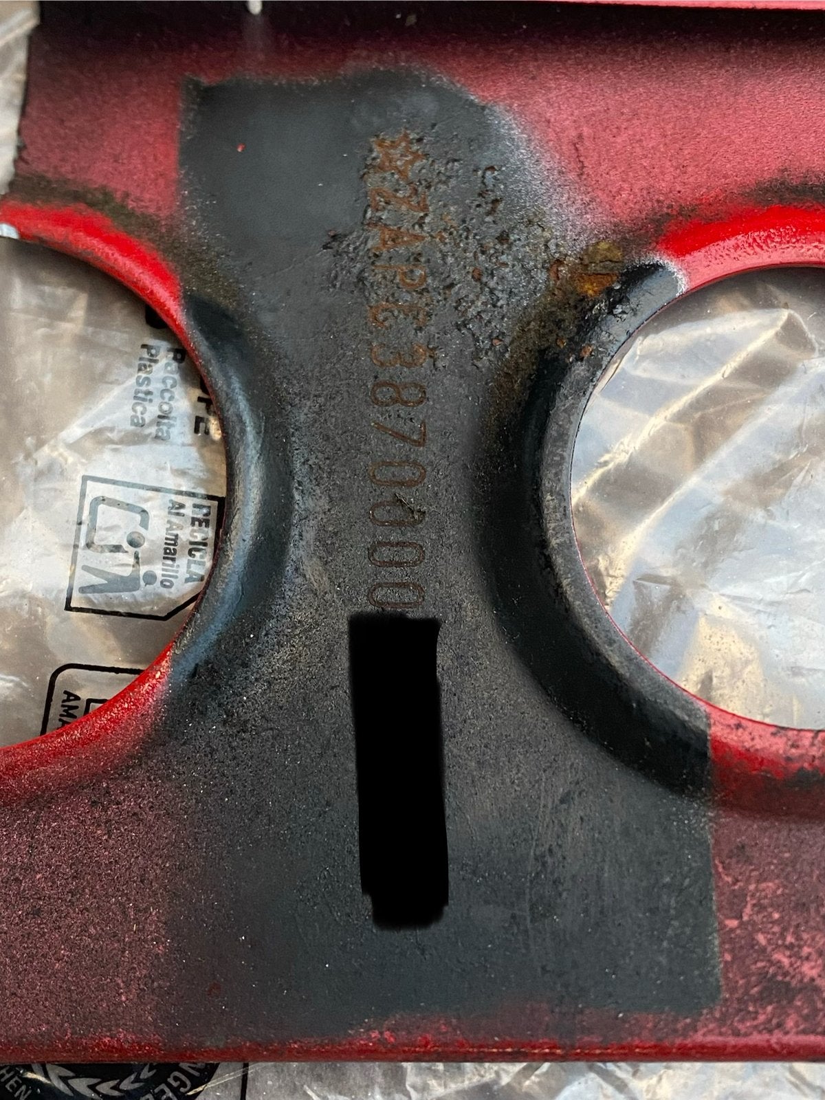 Vespa LX S Brom kenteken met nummers, Fietsen en Brommers, Ophalen, Zo goed als nieuw, Frame, Vespa