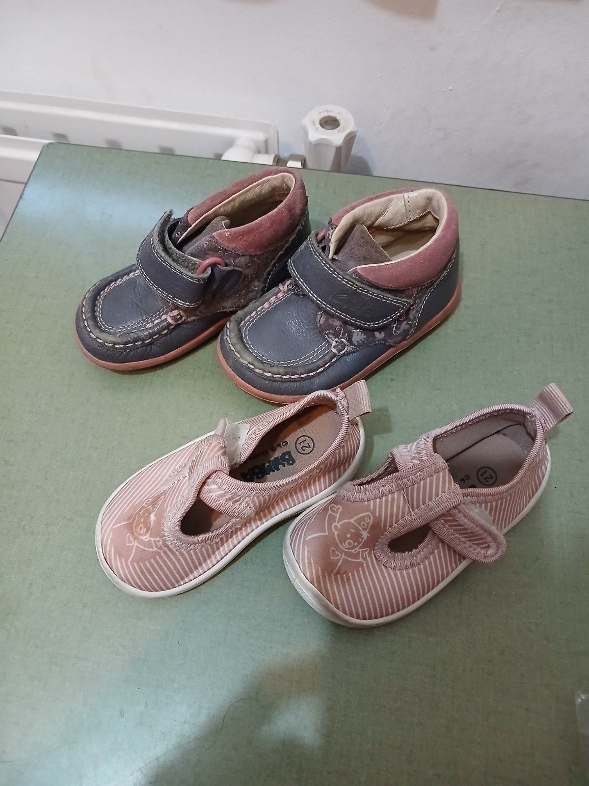 2 paar meisjesschoenen maat 21, Ophalen, Gebruikt, Meisje, Schoenen