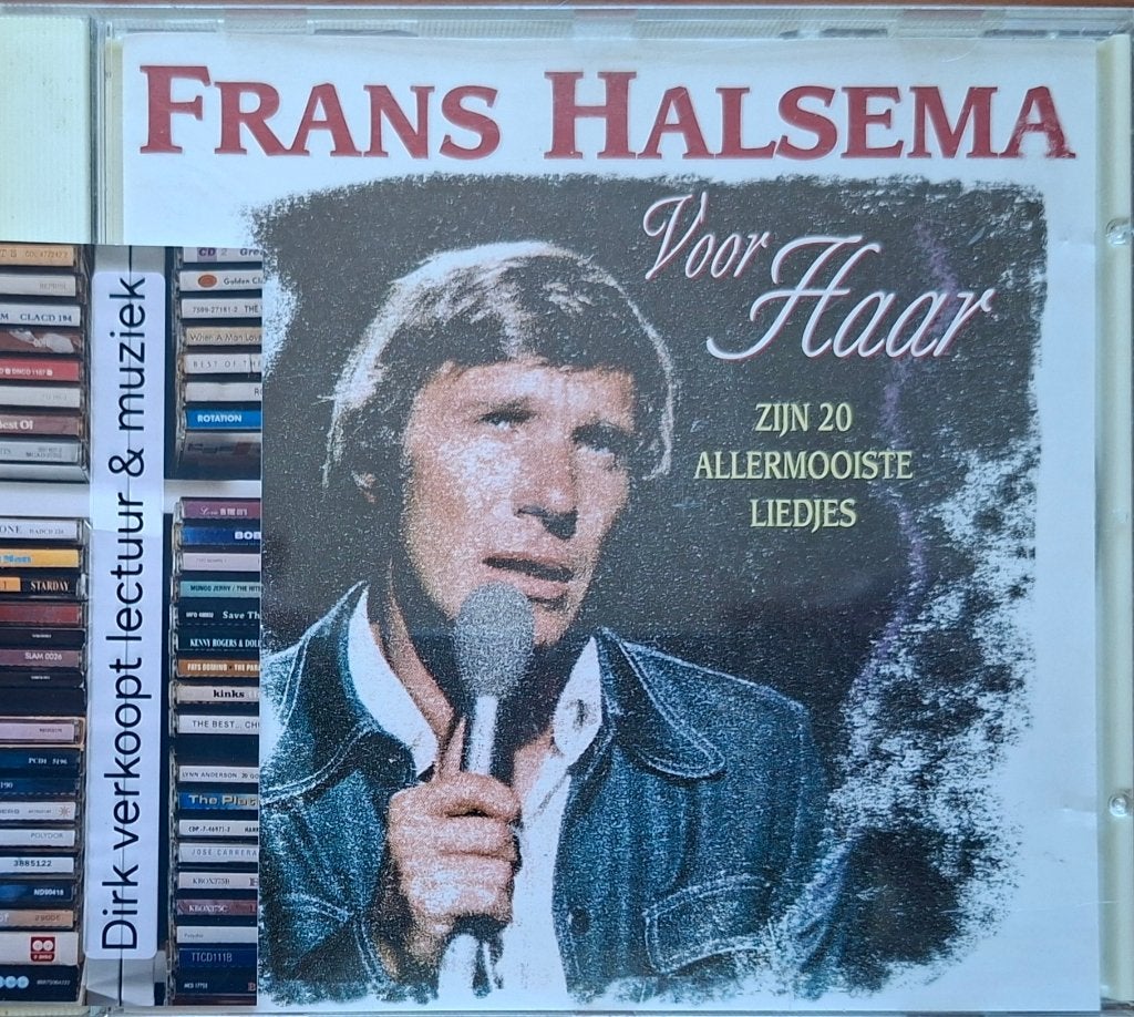 Frans Halsema; Voor haar, zijn 20 allermooiste liedjes, Cabaret of Kleinkunst, Ophalen of Verzenden, Zo goed als nieuw, Album