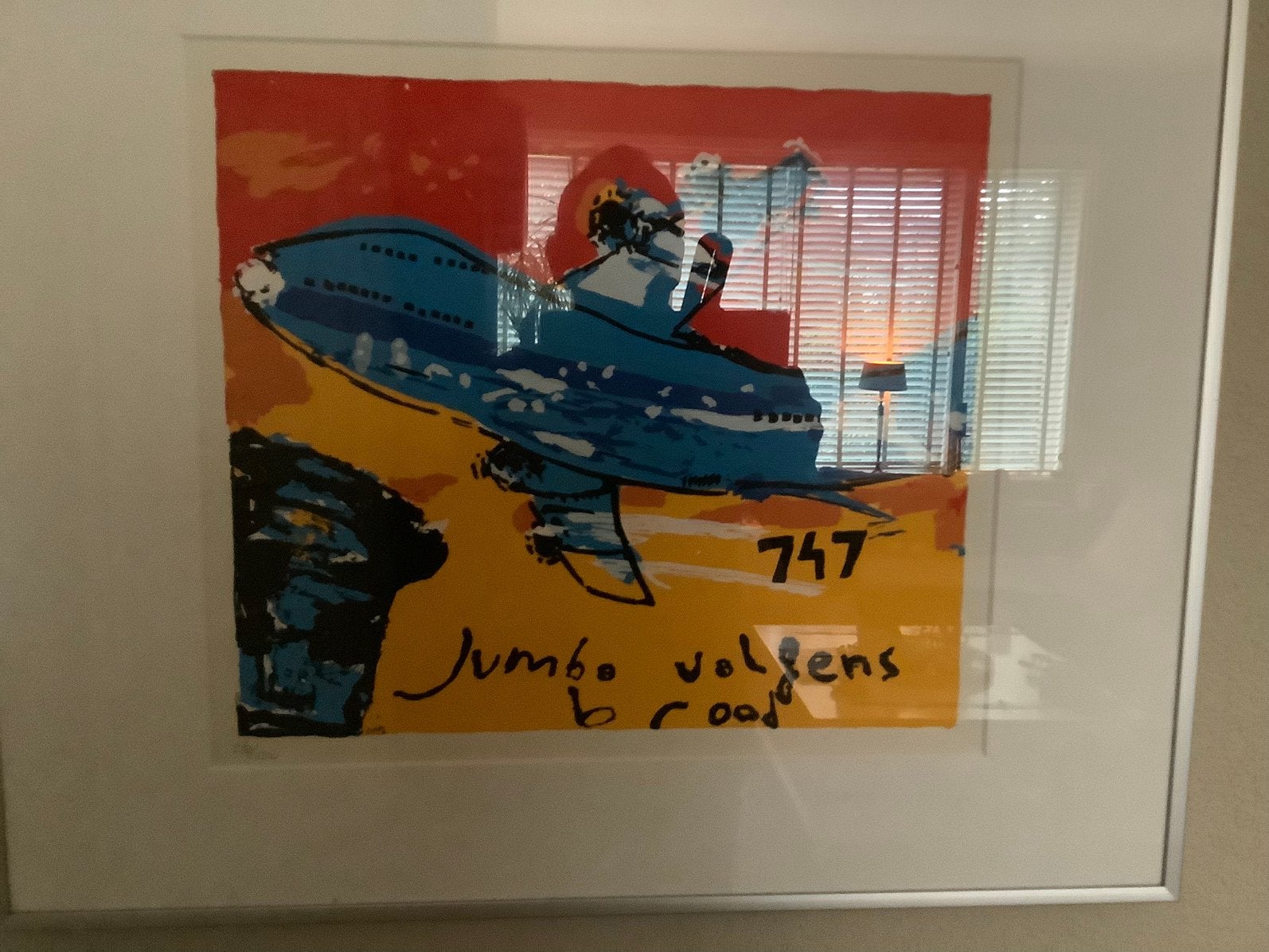 Herman Brood Zeefdruk 250/500 Jumbo, Ophalen of Verzenden