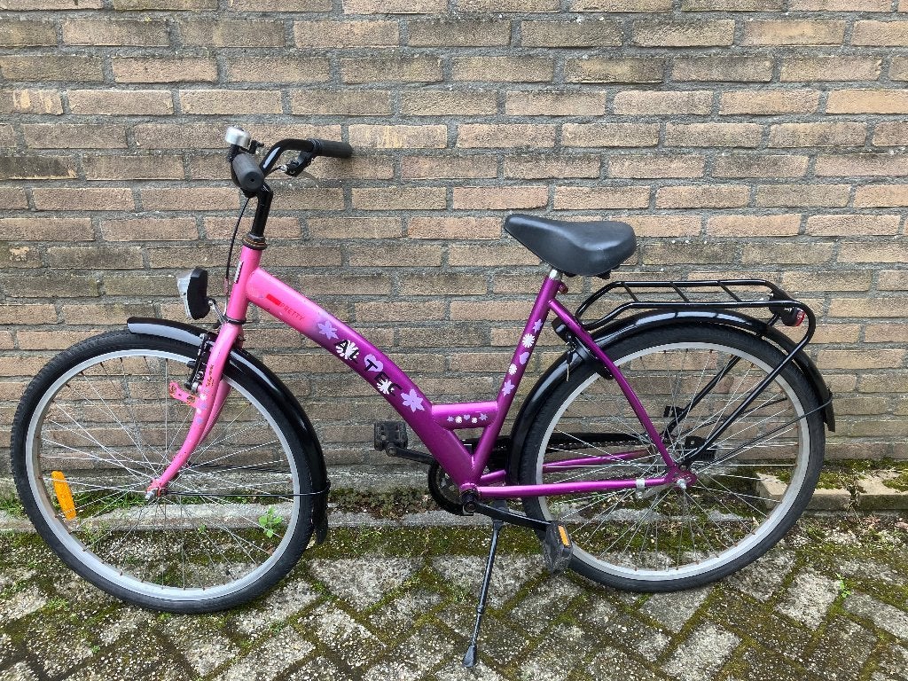 Fiets 26 inch €30.00, Altec, Gebruikt, Velgrem, Handrem