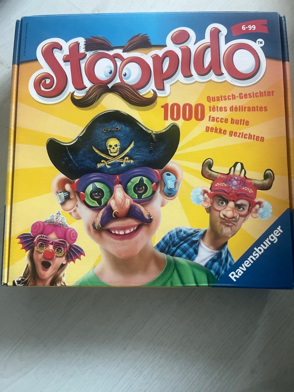 Stooopido Ravensburger - Grappig gezelschapsspel, Drie of vier spelers, Ophalen of Verzenden, Zo goed als nieuw