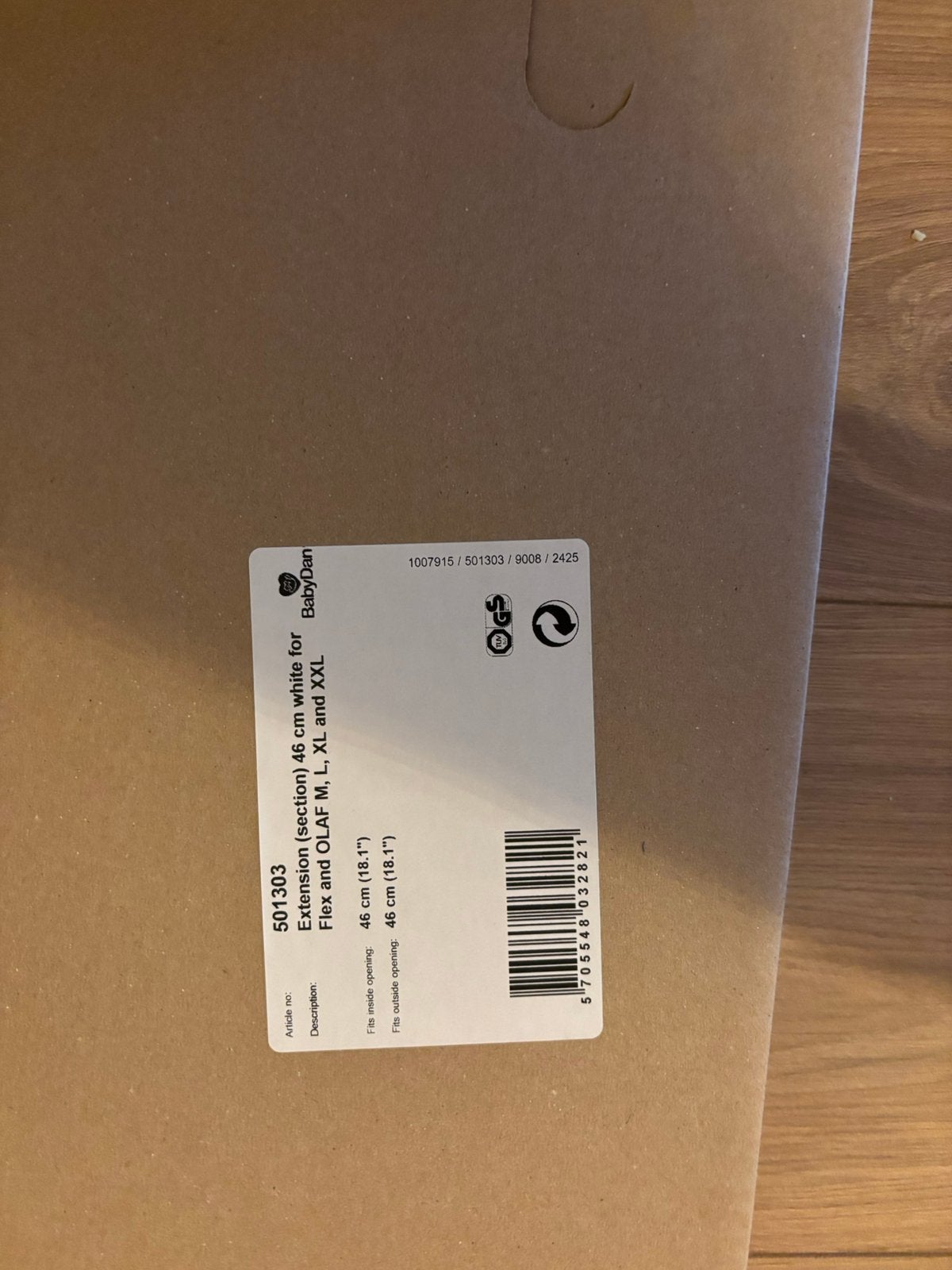 Babydan traphekje nieuw, Ophalen, Nieuw, Klemhekje, Metaal of IJzer