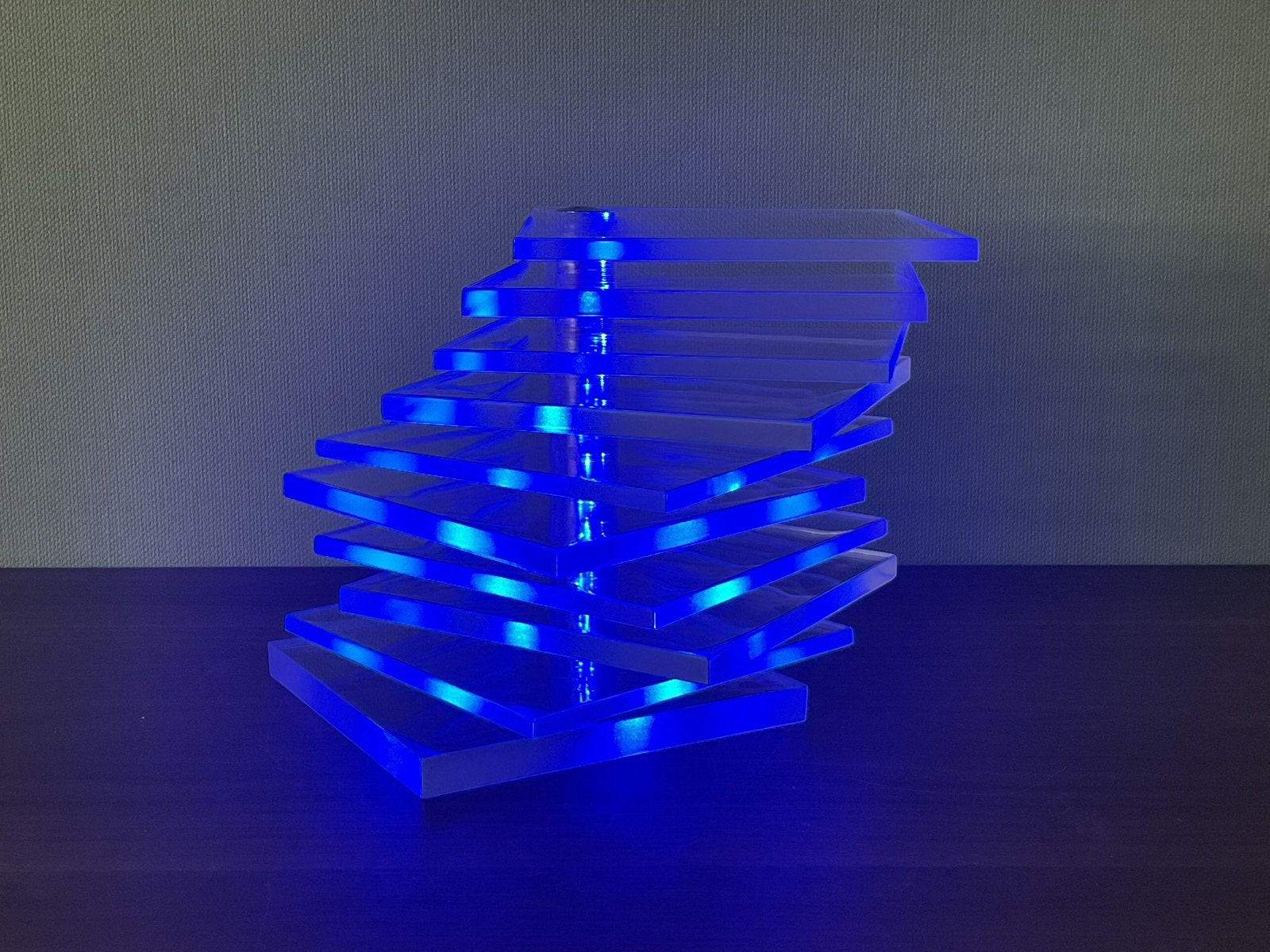 Ikea Tybble bureau lamp, Blauw, LED verlichting, Overige fittingen, Ophalen of Verzenden