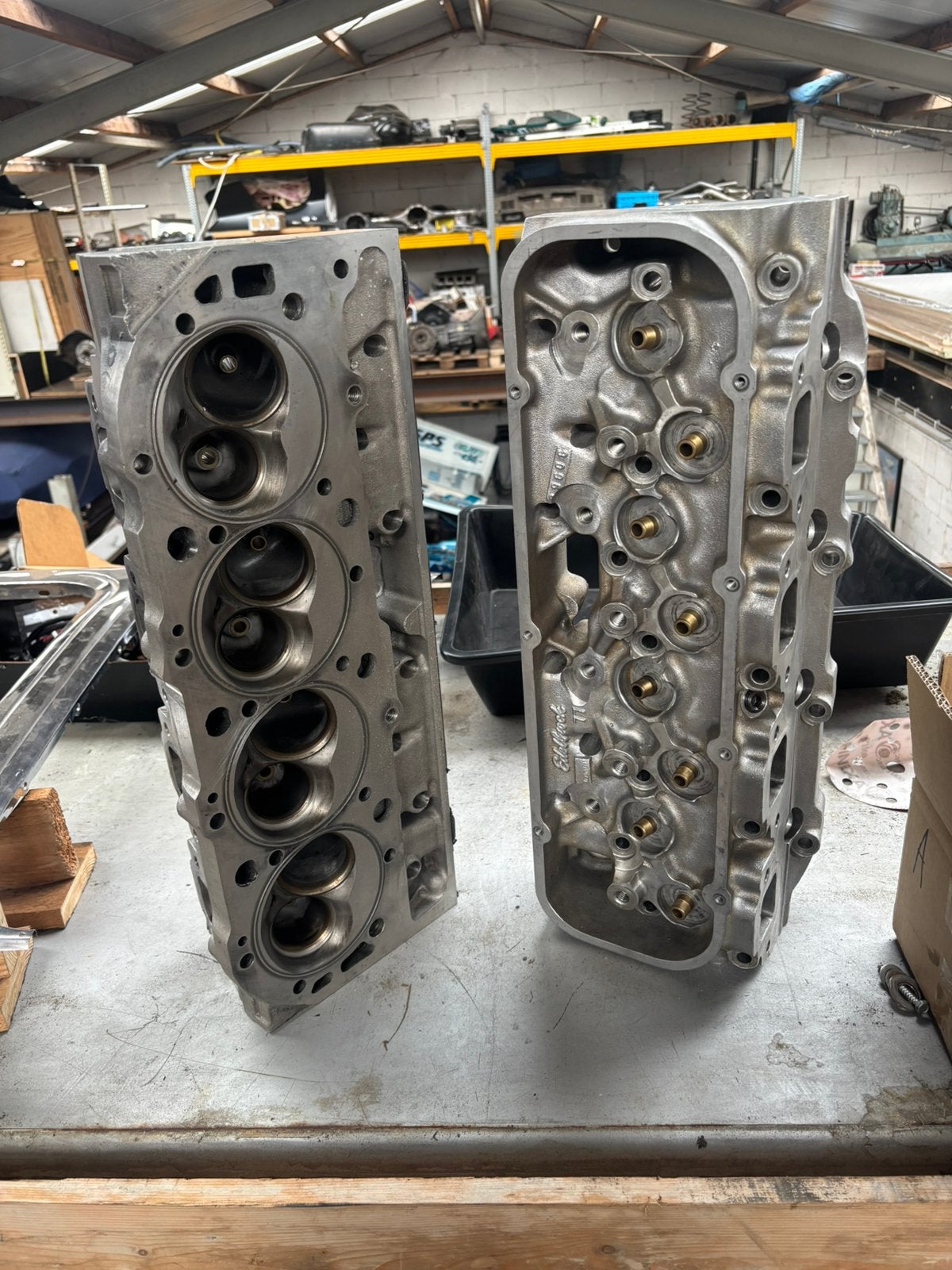 Edelbrock BBC cilinderkoppen, Ophalen of Verzenden, Nieuw, Chevrolet