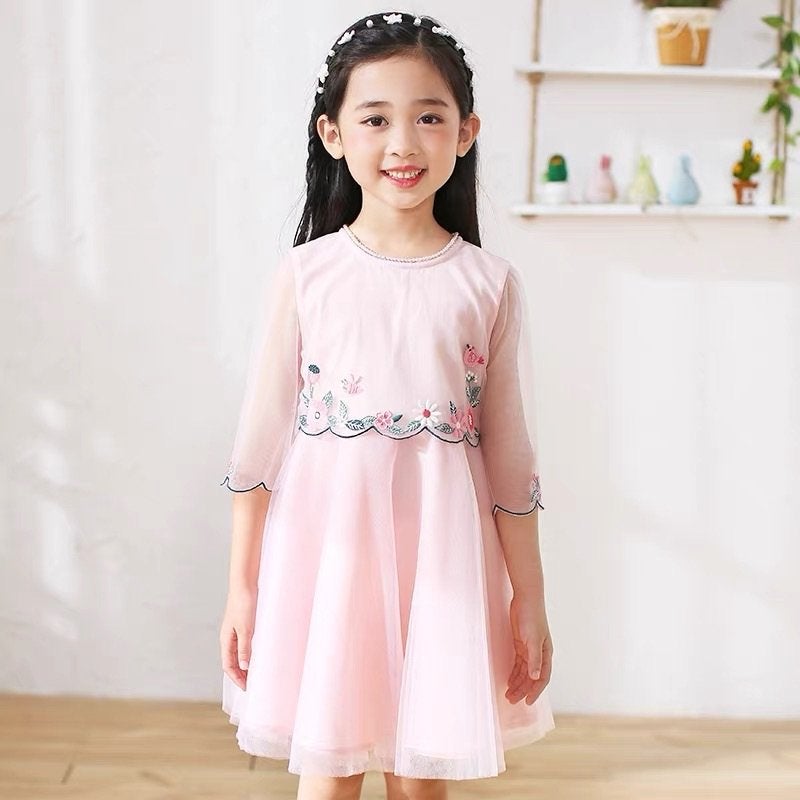 Zomerse prinsessenjurk voor meisjes, Ophalen of Verzenden, Nieuw, Meisje, Jurk of Rok