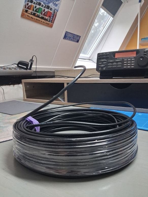 Coax kabel, Ophalen, Nieuw, Zender en Ontvanger