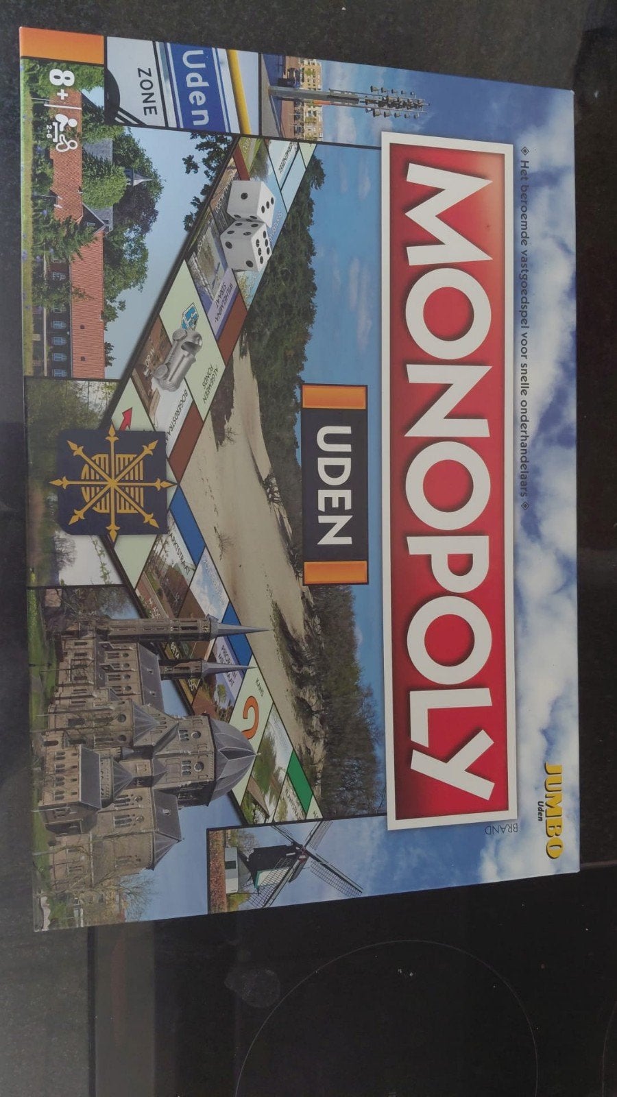 Monopoly Uden - Zo goed als nieuw, Drie of vier spelers, Ophalen, Zo goed als nieuw