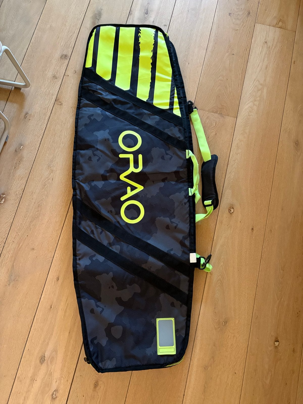 ORAO Neon Geel board bag. Zo goed als nieuw., Ophalen, Gebruikt, Kiteboard, Geen board