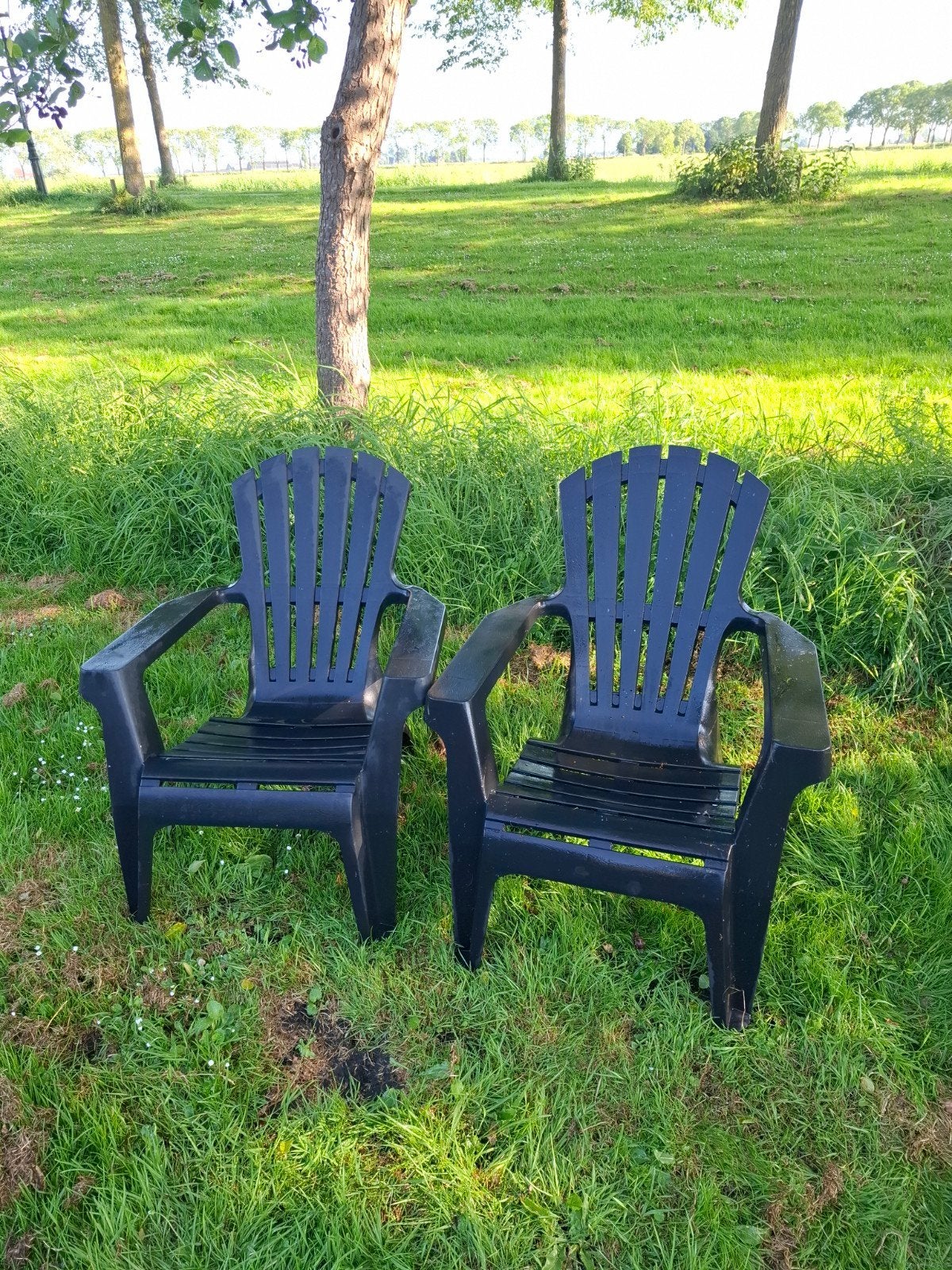 2 x Adirondack tuinstoel Bearchair, Ophalen, Kunststof