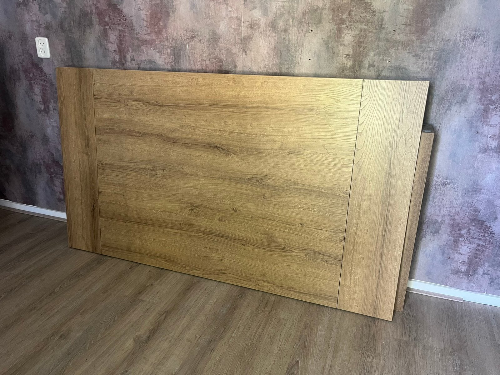 Massief Eiken Eettafel, Eikenhout, Zo goed als nieuw, 150 tot 200 cm, Rechthoekig