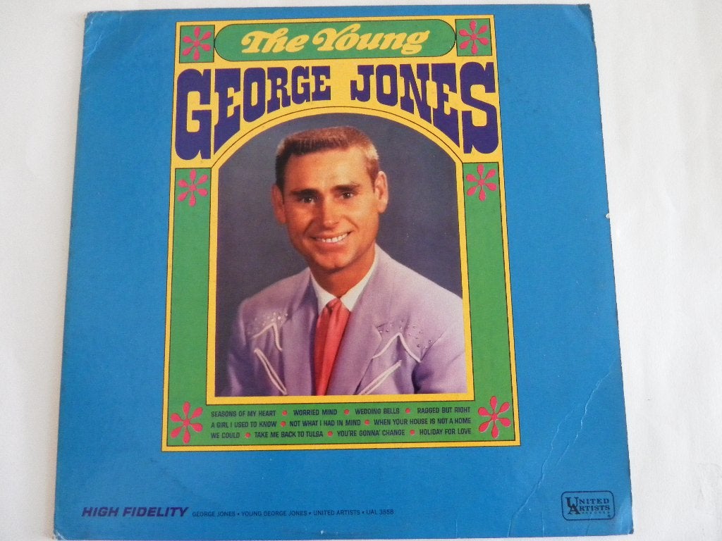 LP George Jones - The Young George Jones, Ophalen of Verzenden, 1960 - 1969, Gebruikt, 12 inch