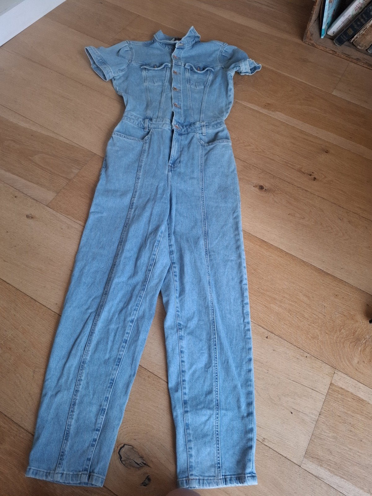 ONLY denim jumpsuit maat M spijkerpak, Maat 38/40 (M), Blauw, Ophalen of Verzenden, Lang