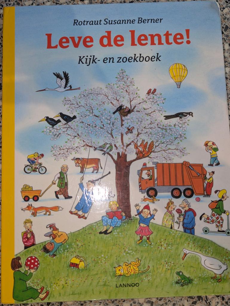 Leve de lente! Kijk- en zoekboek - Rotraut Susanne Berner, Non-fictie, 4 jaar, Ophalen, Gelezen