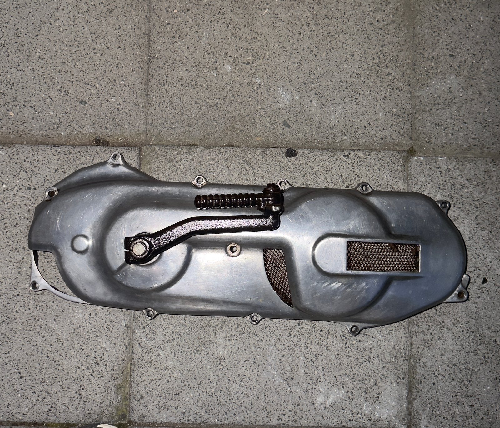 Aerox/minarelli hor carterkap zilver goeie staat, Ophalen of Verzenden