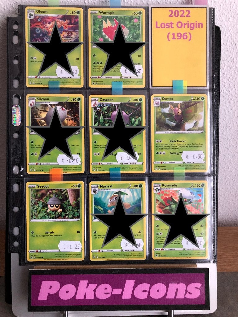 2022 SW&SH 196 Lost Origin (Non-Holo's), Ophalen of Verzenden, Nieuw, Meerdere kaarten