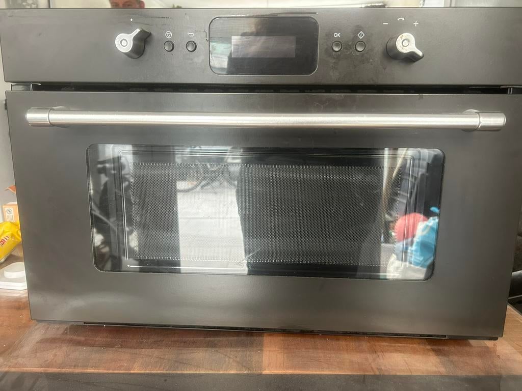 Gratis goede Inbouw magnetron IKEA, Witgoed en Apparatuur, Ovens, Ophalen, Zo goed als nieuw, 45 tot 60 cm