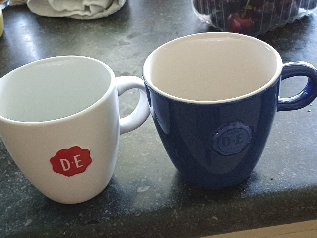 D.E. mokken, Gebruikt, Ophalen of Verzenden, Overige stijlen, Kop(pen) en/of Schotel(s)