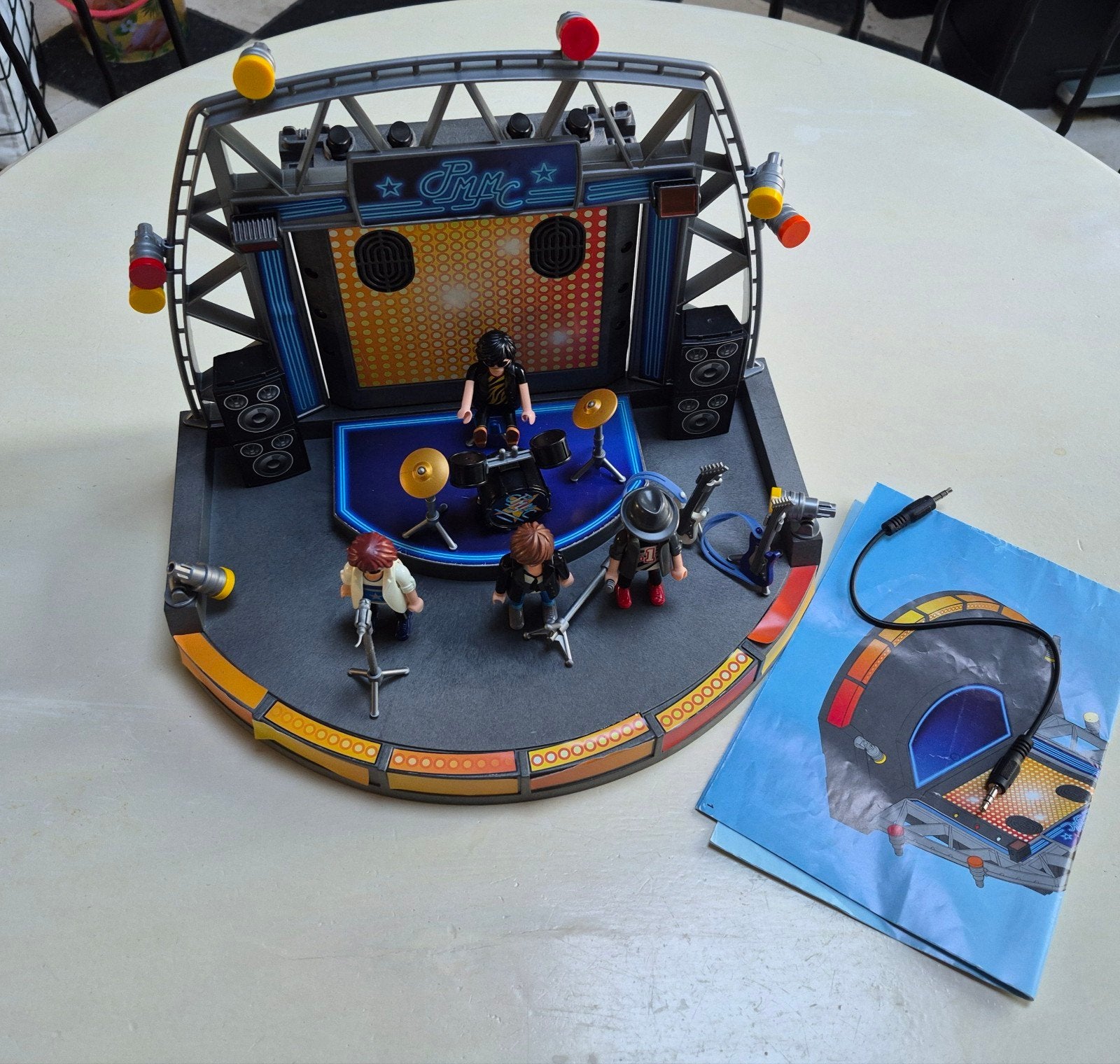 Playmobil pop stars stage 5602, Ophalen of Verzenden, Zo goed als nieuw