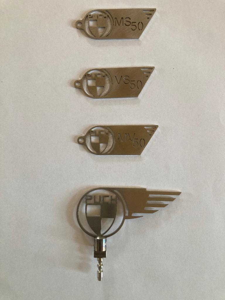 Puch metalen sleutelhanger, Ophalen of Verzenden, Nieuw, Overige typen
