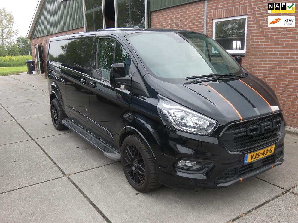 Ford Transit Custom 320 2.0 TDCI L2H1 Sport* navi/cam*xenon*, Auto's, Bestelauto's, 15 km/l, 4 cilinders, Zwart, Bedrijf
