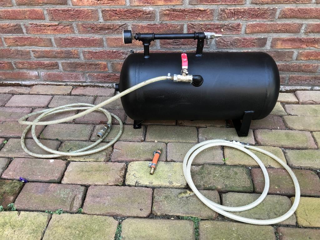 compressor tank 25 liter, Doe-het-zelf en Verbouw, Compressors, Gebruikt, 6 tot 10 bar, Minder dan 25 liter, Minder dan 200 liter/min