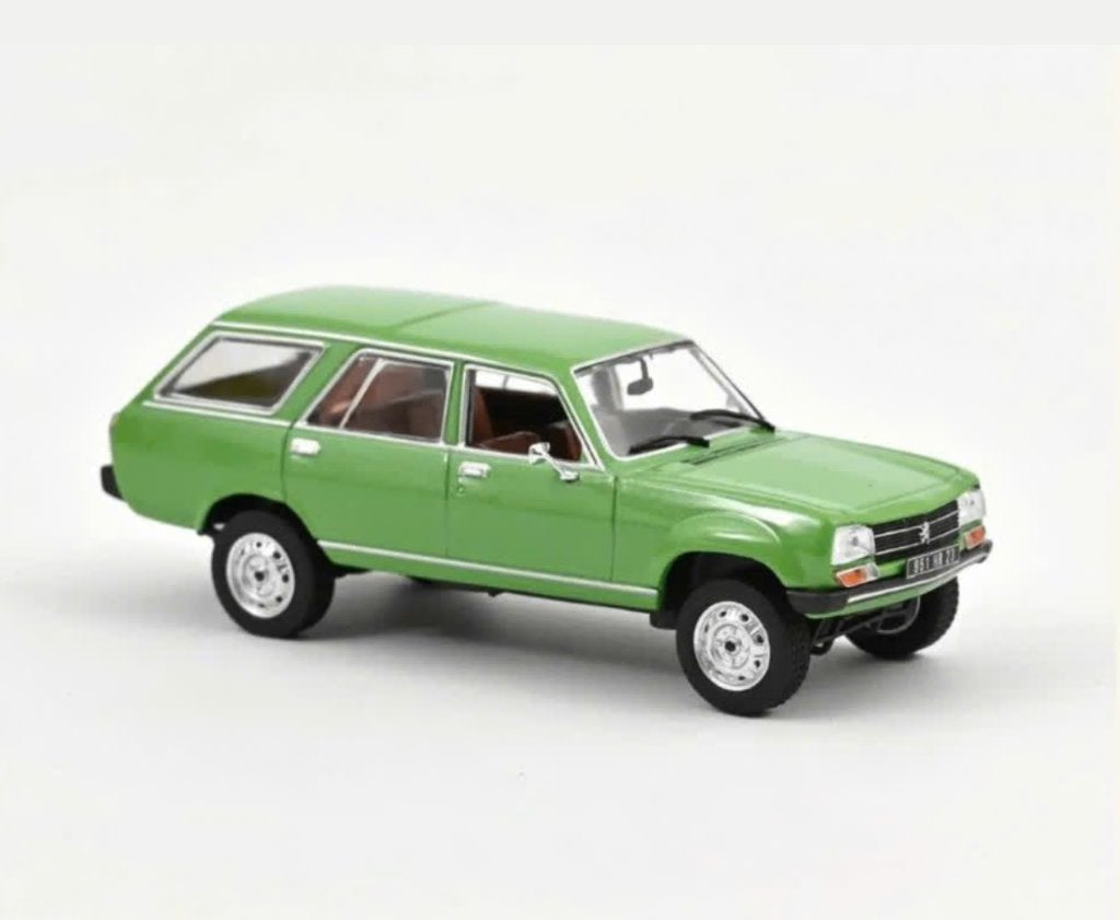 Peugeot 504 BREAK Dangel 1980 Groen 1/43 NOREV ref: 475430, Verzenden, Nieuw, Auto, Norev